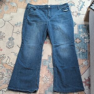 Old Navy Classic Blue Flare Jeans